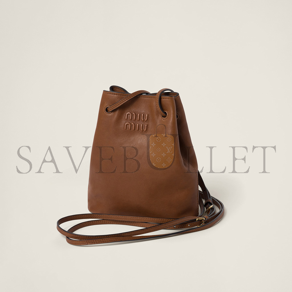 MIU MIU NAPPA LEATHER MINI-BAG 5NF460 (17*14*6cm)